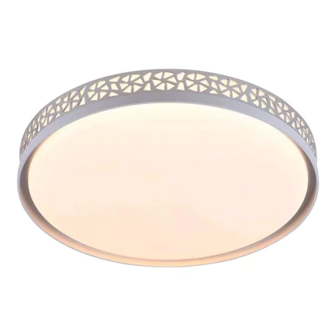 Plafon de Sobrepor LED Delta 36W 3000K Bivolt Ø50x9cm Usina Imports UI20295/50BT