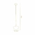 Pendente Cogumelo Vidro Triplex (D)20cm Madelustre 3234 - comprar online