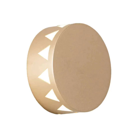 Arandela Sole 12,5x5cm Metal e Acrílico Metaldomado 6083