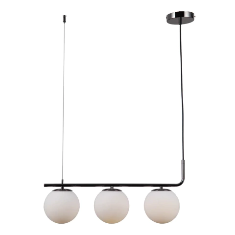 Pendente Bella Iluminação Petit Poá SQ001B Cromo Negro