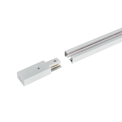 Trilho Eletrificado Nordecor 1,0m Branco c/ Canaleta 6812