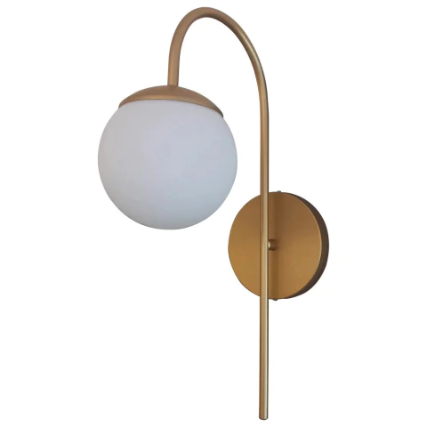 Arandela Old Artisan Ar-5440 Champagne Globo Fosco