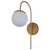 Arandela Old Artisan Ar-5440 Champagne Globo Fosco