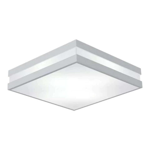 Plafon de Sobrepor Modular 25x25x11,5cm Alumínio e Acrílico Usina 3800/25