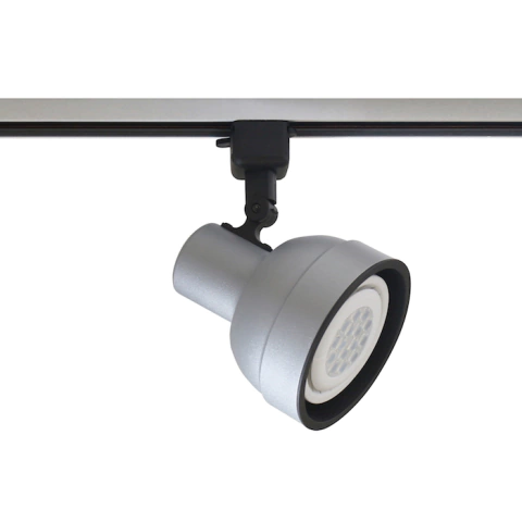 Spot para Trilho Dicroica MR16 GU10 Platinado Altena ALT05016 PN