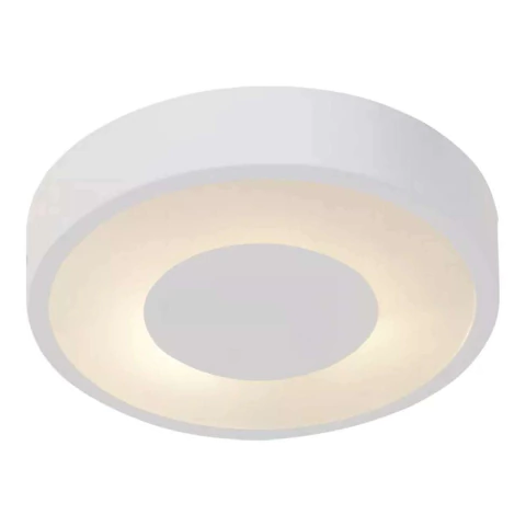 Plafon de Sobrepor Donna 33x12cm Alumínio e Acrílico Usina 4090/33