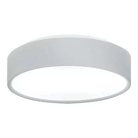 Plafon de Sobrepor Clear 60x11cm Alumínio e Acrílico Usina 4050/60