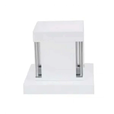 Arandela Spin 360 8x8x8cm Metal e Acrílico Metaldomado 5728