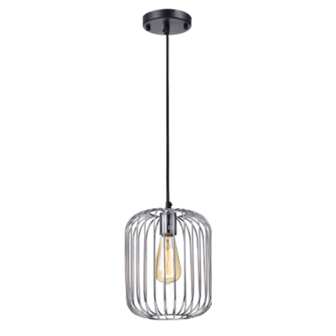 Pendente Jay A25,5xd20 1xe27 Cr - Bella Pd013c