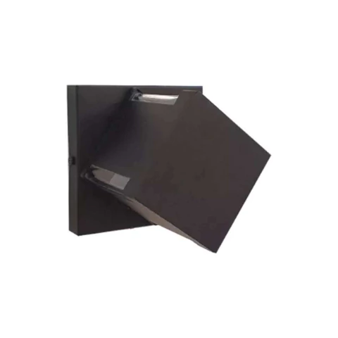 Arandela Spin 360 11x11x9cm Metal e Acrílico Metaldomado 5729