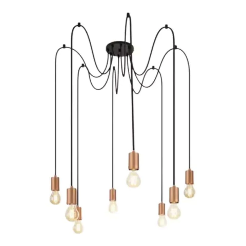 Pendente Socket Ø16cm Alumínio Itamonte 136/8