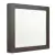 Plafon Led Quadrado 22x22cm 18w 5500k Marrom Evoled LE-4654-MR