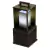 Balizador Retrô 100x32x32cm Metal e Vidro Metaldomado 5632G