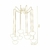 Cascata Cogumelo Vidro Triplex 10 lâmpadas Madelustre 3237 - comprar online