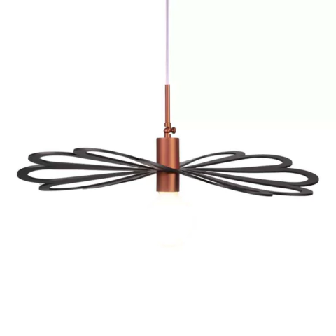 Pendente Fluid Daisy 80cm Alumínio Metaldomado 6265E