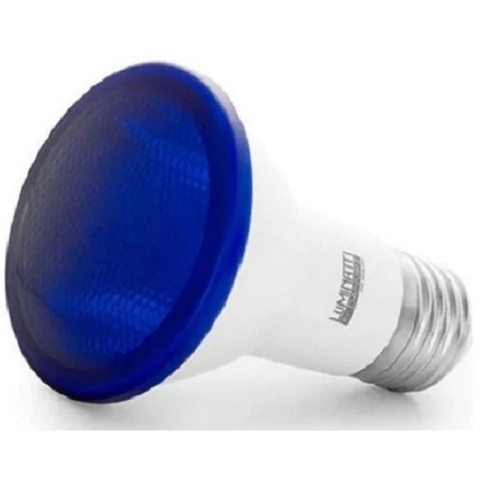 Lâmpada Led Par 20 Azul E27 6w Luminatti Lm162