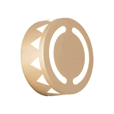 Arandela Sole 12,5x5cm Metal e Acrílico Metaldomado 6083AC