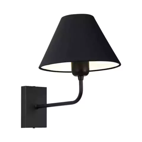 Arandela Thomas Cup 28x20cm Metal e Tecido Metaldomado 5985CP