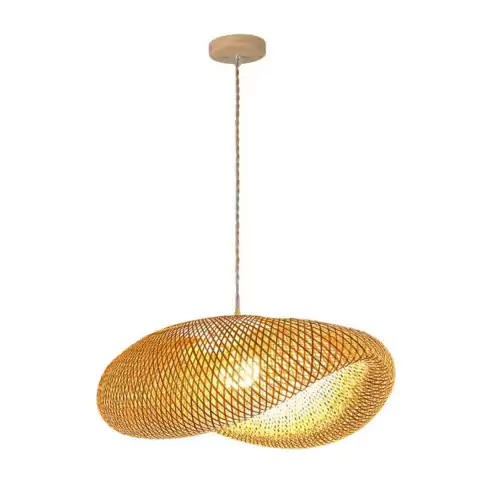 Pendente Borneu Fibra Natural 50cm GMH TRADE P-BORNEU50