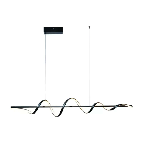 Pendente LED Sindora 3000K 36W 100cm Preto DCD03249