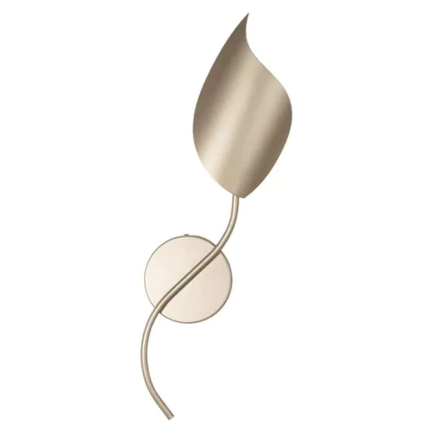 Arandela Wild 55x21x8cm Alumínio e Folhas de Ouro Metaldomado 6423