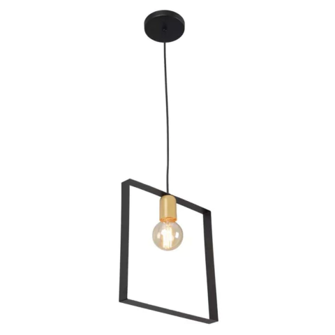 Pendente Thomas 30x30cm Metal Metaldomado 5903