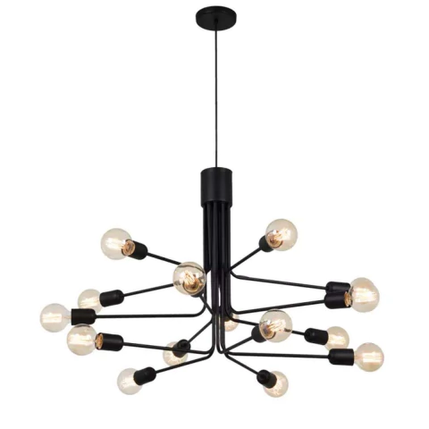 Pendente Thomas Radial 82x53cm Metal Metaldomado 5962