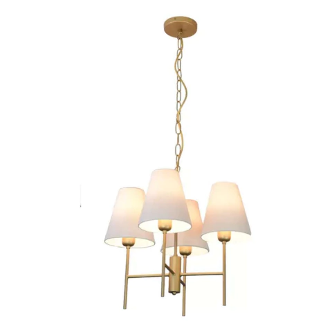 Pendente Thomas Haste Cup 4 Braços 50x48cm Metaldomado 6009