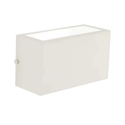 Arandela Box 9x17x7cm Metal e Acrílico Metaldomado 535