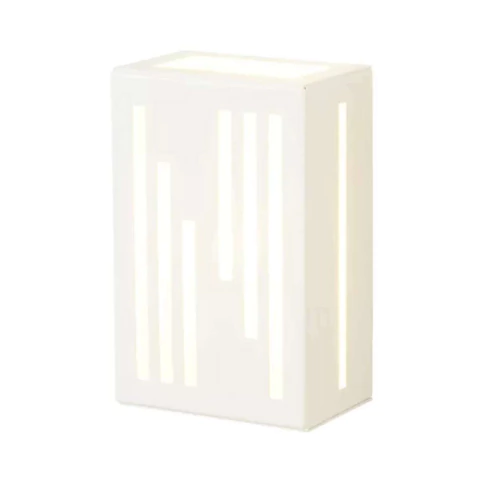 Arandela Kitte 12x8x5cm Metal e Vidro Metaldomado 5724