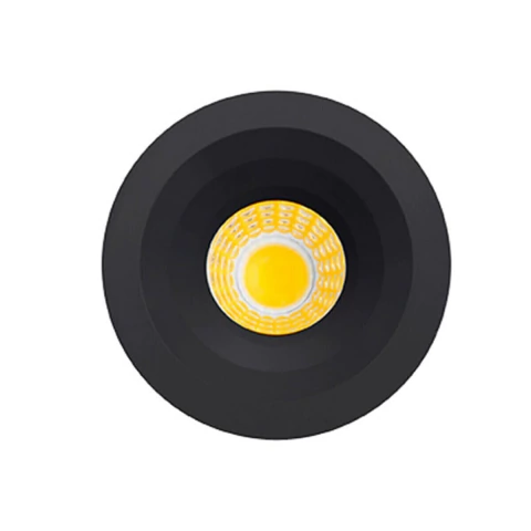 Spot para Móvel Redondo LED Elysa 3w 3000k Biv Preto Nordecor 6006