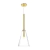 Pendente Old Artisan PD-5471 Dourado Vidro Transparente