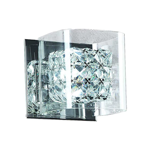 Arandela Ravel 13cm Cromada - Bella Ho027