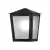Arandela Colonial 15,5x12,5x12,5cm Aço Fosfatizado e Termoplástico Ideal L-15-B