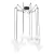 Cascata Cogumelo Vidro Triplex 10 lâmpadas Madelustre 3237