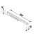Arandela Newline Fit Led 16W 3000K 58cm 655LED3 Branca na internet