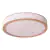 Plafon Apollo 62W 3000K 65x10cm Madeira e Palha Sintética - Madelustre 3347/87