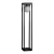 Balizador Sphera 70x13x13cm Alumínio e Vidro Ideal Iluminação PA-417