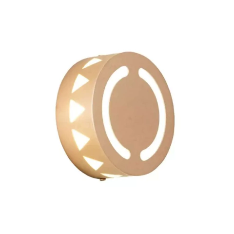 Arandela Sole Tri Up Ø12,5x5cm Metal e Acrílico Metaldomado 6084AC