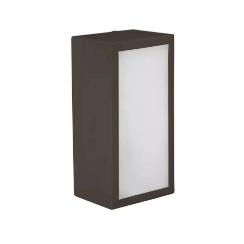 Arandela Box 20x12x8cm Metal e Vidro Metaldomado 530