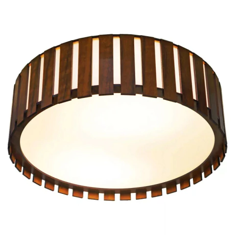 Plafon Cilíndrico Ripado Ø60x15cm 106 Union