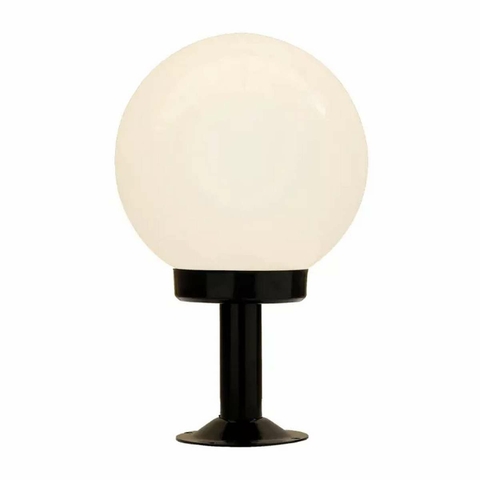 Balizador Solarium 50x30cm Alumínio e Vidro Ideal Iluminação P-8 C/V