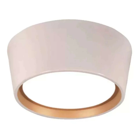 Plafon de Sobrepor Ônix 35x14cm Alumínio e Acrílico Usina 4100/35