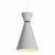 Pendente Bella Iluminação HM029GR Branco e Niquelado