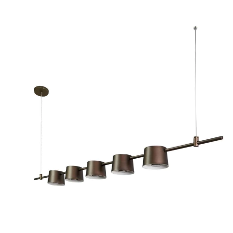 Pendente Nina B5 20W 3000K 140x11cm Itamonte 555-301