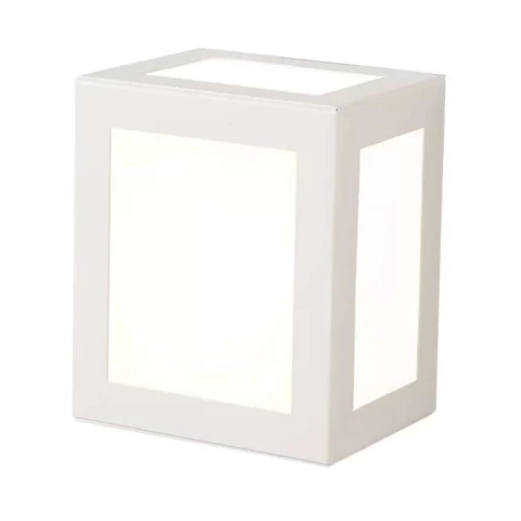 Arandela Korre 12x10x8cm Metal e Vidro Metaldomado 5893