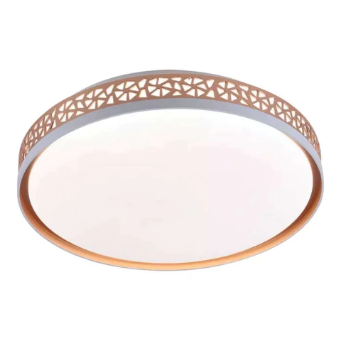 Plafon de Sobrepor LED Delta 36W 3000K Bivolt Ø50x9cm Usina Imports UI20295/50BTDR