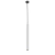 Pendente Tub P 40x4cm Metal Metaldomado 5564