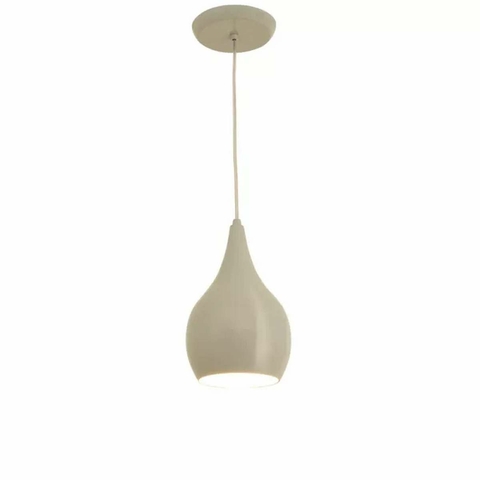 Pendente Drop P 15x24cm Metal Metaldomado 5613