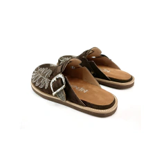 5006 Gamuza Chocolate - VENENA Zapatos